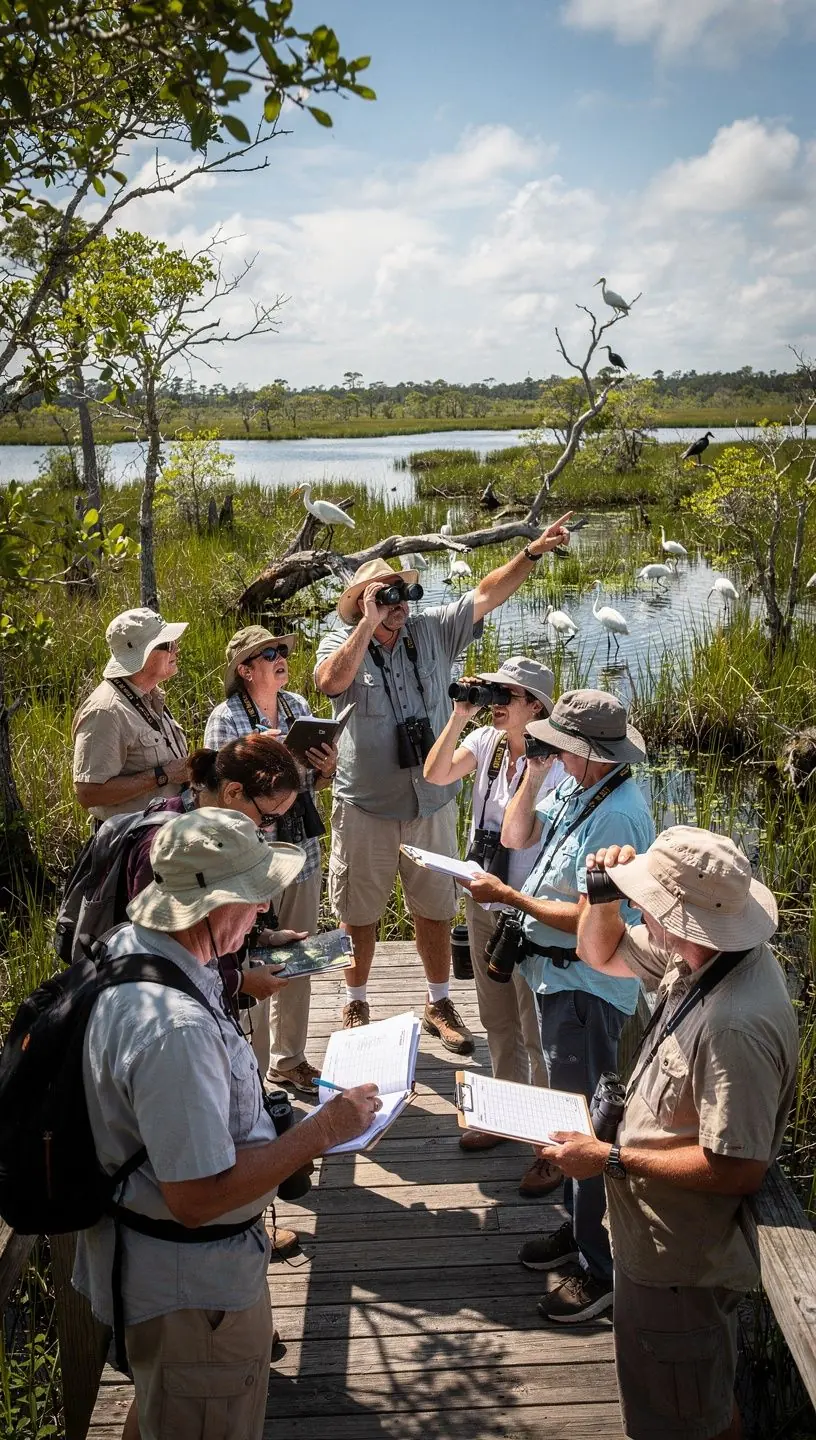 Изображение живописного парка с зелеными деревьями и ясным небом